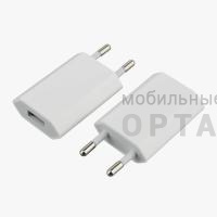Сетевое зарядное устройство USB 5W Power Adapter 1A (Оригинал FOXCONN) в техпаке