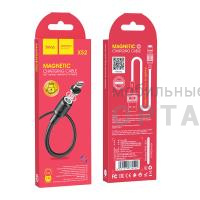 Кабель USB to Lightning HOCO X52 Sereno, 1m, 2.4A,  чёрный