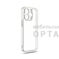 Чехол прозрачный силикон в техпаке, для iPhone 11