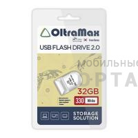 Флешка USB 32 Гб OltraMax  330  белый Флешка USB 32 Гб OltraMax  330  белый