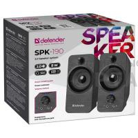 Акустическая система Defender 2.0 SPK-190 черный, 8 Вт, питание от USB (1/24) Акустическая система Defender 2.0 SPK-190 черный, 8 Вт, питание от USB (1/24)