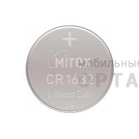 Элемент питания Mirex CR1632  3V  4 шт (4/216/648), ecopack