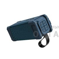 Колонка портативная HOCO HC6, MAGIC, пластик, Bluetooth, водонепроницаемая, FM, TF, AUX, TWS, цвет: синий (1/16)