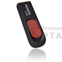 Флешка USB 32 Гб A-Data  C008  чёрный/красный