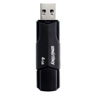 Флешка USB 4GB Smartbuy  Clue  чёрный