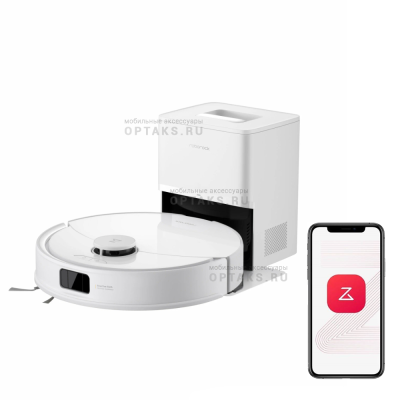 Робот-пылесос Roborock Q8 Max Pro Plus, 45 Вт, белый