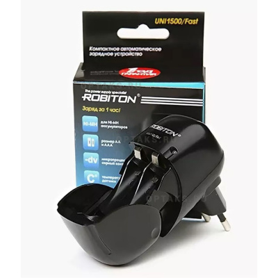 Зарядное устройство ROBITON Uni BL1, для 1-2 Ni-Cd / Ni-MH аккумулятора  AA / НR6 и AAА/ НR03