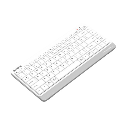 Клавиатура беспроводная A4TECH Fstyler FBK11 USB  BT/Radio slim, белый/серый (1/20)
