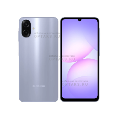 Смартфон Samsung A07 6/128GB Violet (РСТ)