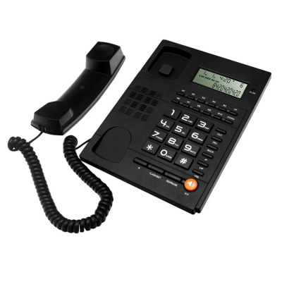 Стационарный телефон, RITMIX RT-420 black