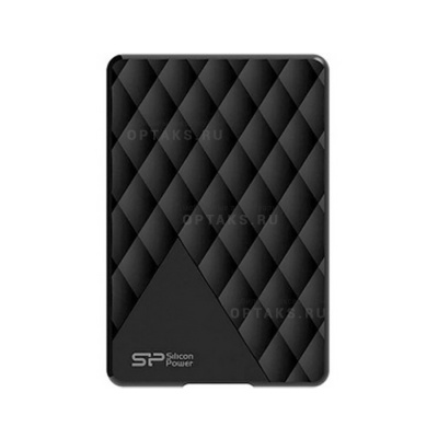 Внешний HDD  Siliсon Power  2 TB  D06 Diamond чёрный, 2.5", USB 3.0