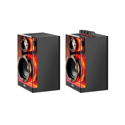 Акустическая 2.0 система DEFENDER Futuro 20 Вт, BT/USB/TF/AUX/2400мА*ч, черный (1/8)