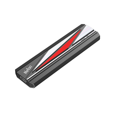 Внешний SSD  Netac   512 GB  ZX20L USB-C чёрный, USB 3.2