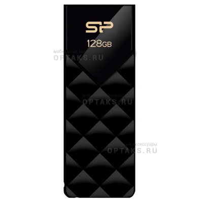USB 3.2  128GB  Silicon Power  Blaze B03  чёрный