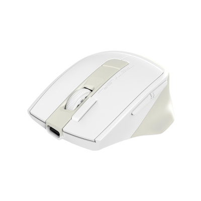 Беспроводная мышь A4TECH Fstyler FG45CS Air2 бежевый оптическая (2000dpi) silent беспроводная USB для ноутбука (7but)(1/60)