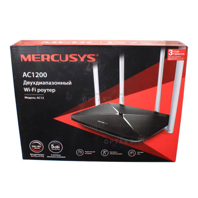 Роутер Mercusys AC1200/AC12