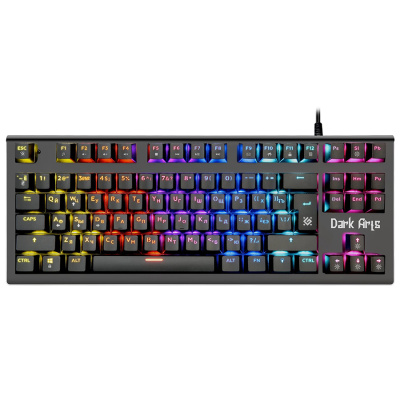 Механическая клавиатура DEFENDER Dark Arts GK-375 RU,Rainbow,87 клавиш (1/20)