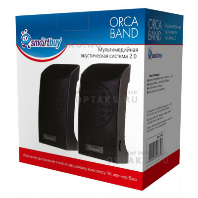 Колонки SmartBuy, 2.0, Orca Band, USB (1/40)