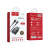 Блок питания сетевой 1 USB HOCO C12Q, 3000mA, , пластик, QC3.0, кабель Type-C, цвет: чёрный (1/10/100)